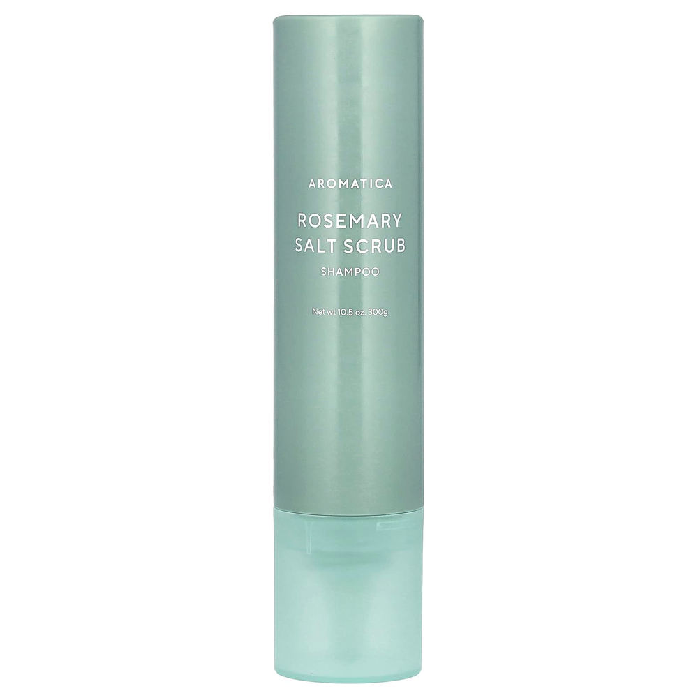 Aromatica, Шампунь-скраб с солью розмарина, 300 г (10,5 унции)
