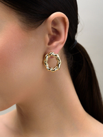 Серьги "Braid" Gold