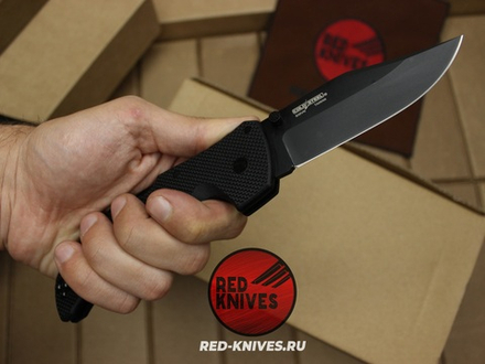 Нож Cold Steel Recon 1 Clip G10 (V2024) - черная рук., черный клинок RK/Н82