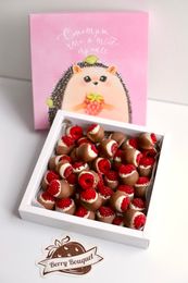 Малина в шоколаде