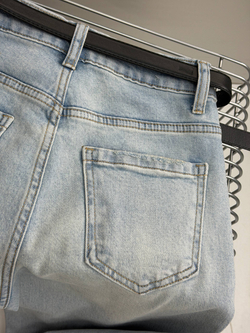 Брюки джинсовые женские арт. 73539-5 цвет "голубой"