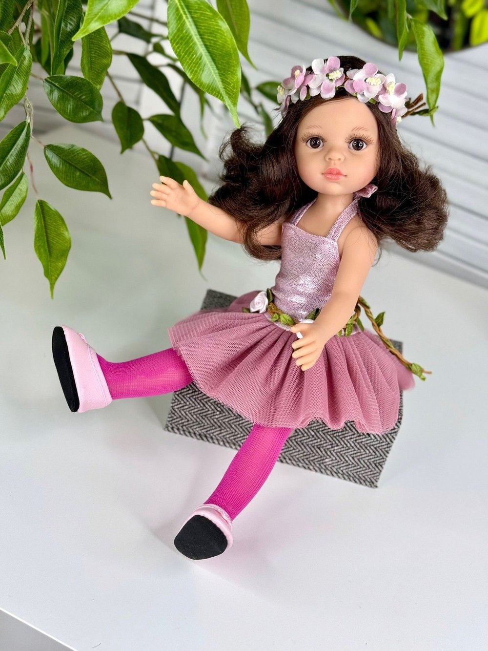 Кукла для девочки 32см Кэрол балерина виниловая (04446)