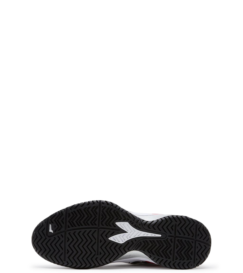 Теннисные кроссовки Diadora Blushield Torneo AG - white/black/fiery red