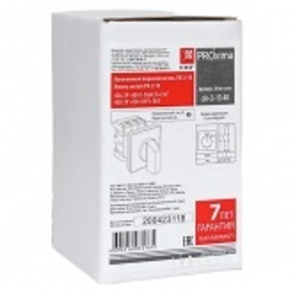 Переключатель кулачковый ПК-2-13 40А 3P "ВКЛ-ВЫКЛ" IP20 EKF pk-2-13-40