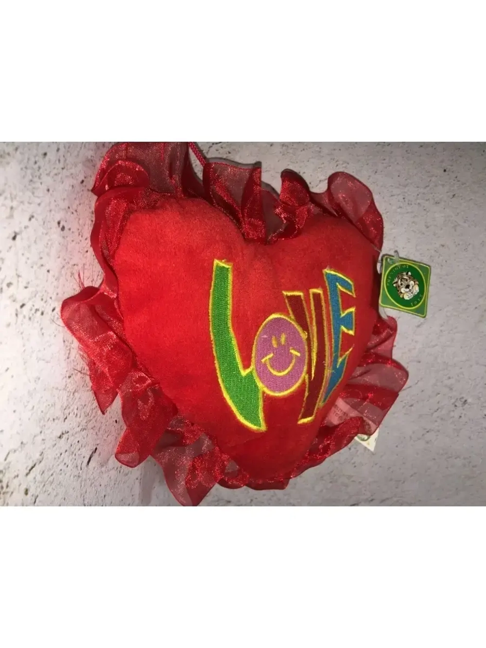 Сердце "Love" плюшевое 10см