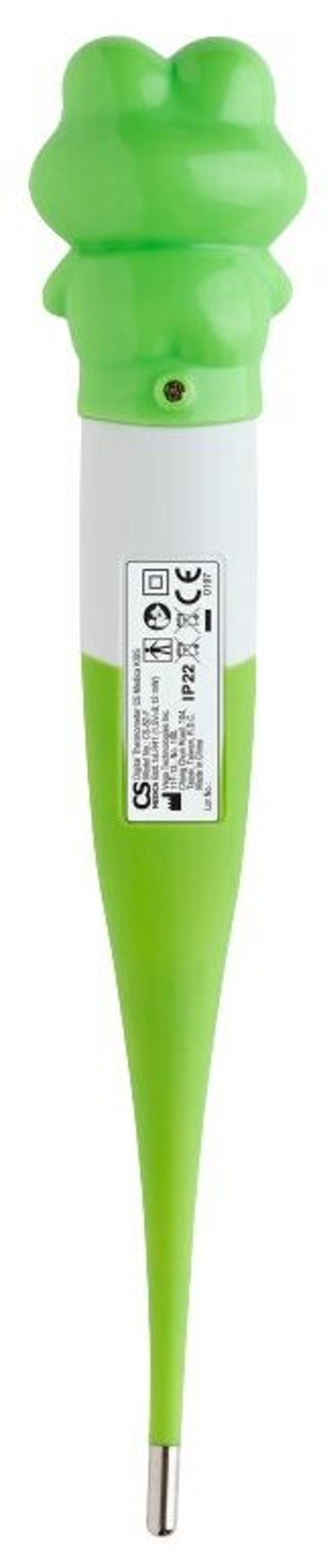 4121650 Термометр электронный CS Medica KIDS CS-82-F, гибкий наконечник, память, "Лягушка"