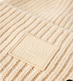 Шапка Acne Studios бежевая