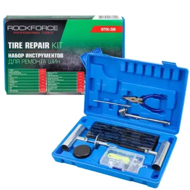 Набор для ремонта покрышек колес RockFORCE RF-STK-38