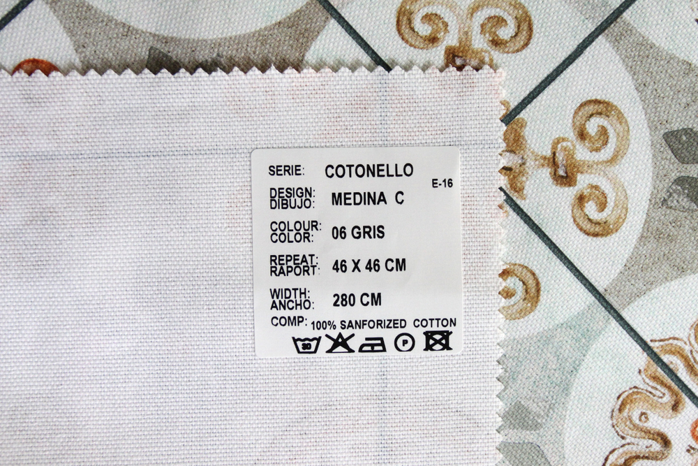 Рогожка Cotonello Medina (Котонело Медина) C 06 gris