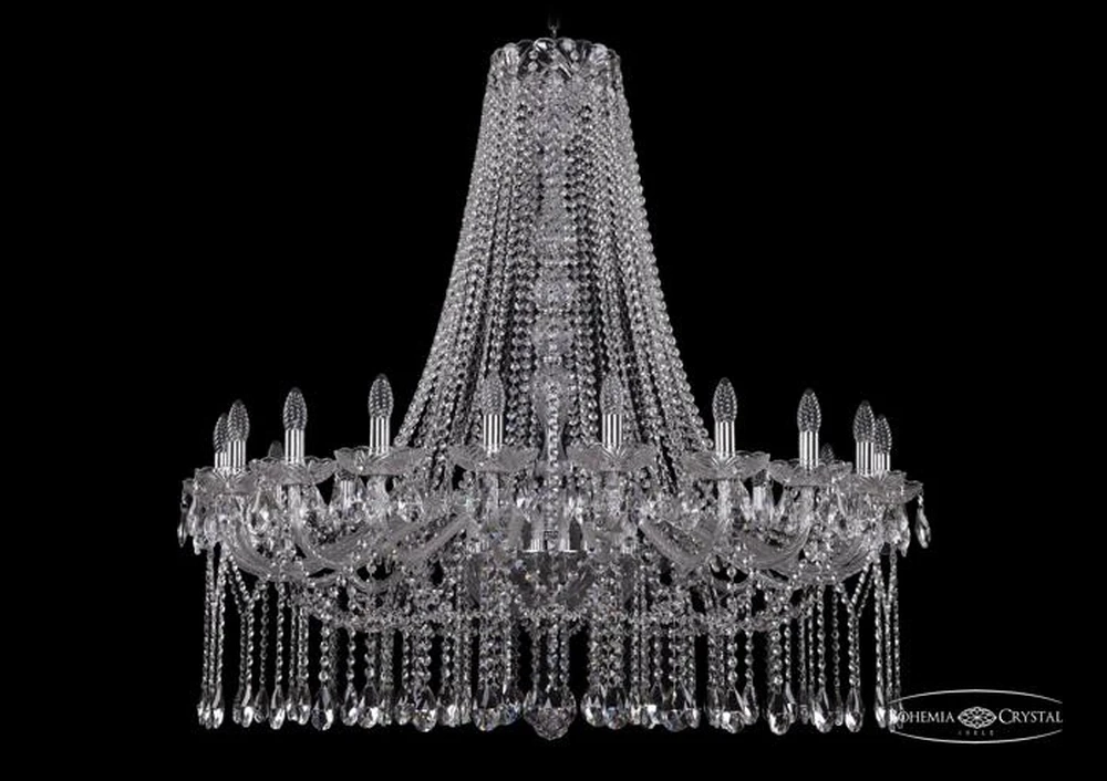 Подвесная люстра Bohemia Ivele 1413/20/400/h-113/Ni
