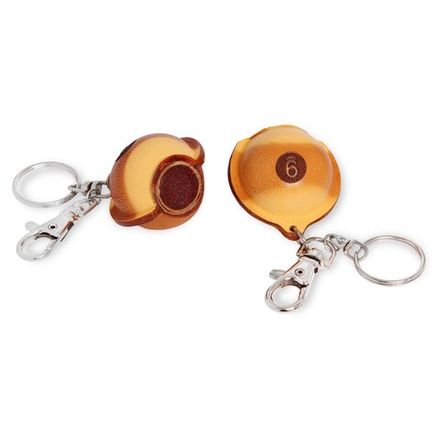 Инструмент-брелок для обработки наклейки BALL №9 кожаный 1 шт.