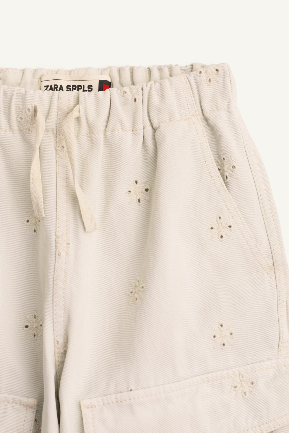 ZARA БРЮКИ КАРГО, НЕОНОВО-ГОЛУБОЙ