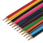 Карандаши 12цв. "Девочка Аниме" d грифеля=2,65мм. дерев. шестигран. коробка (Mazari)