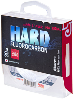Леска LUCKY JOHN Fluorocarbon Hard 0.23 мм / 30 м
