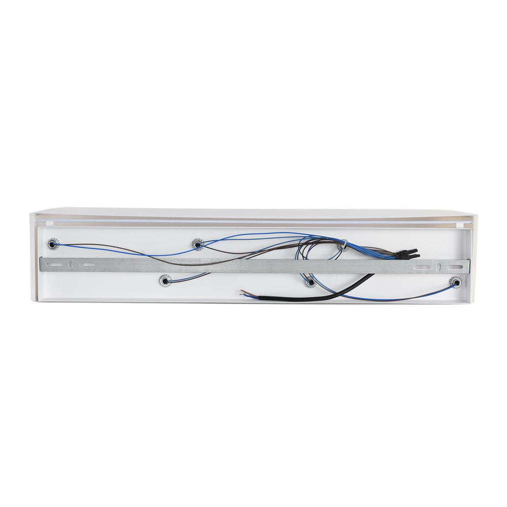 8327/6W MODERNI LN26 424 белый/бежевый, металл/текстиль/пластик Бра E14 LED 6*10W 220V GOFERA