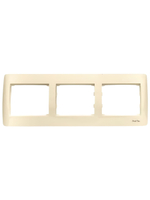 Рамка 2-я вертикальная Profitec Corsa бежевая E13 0223 024