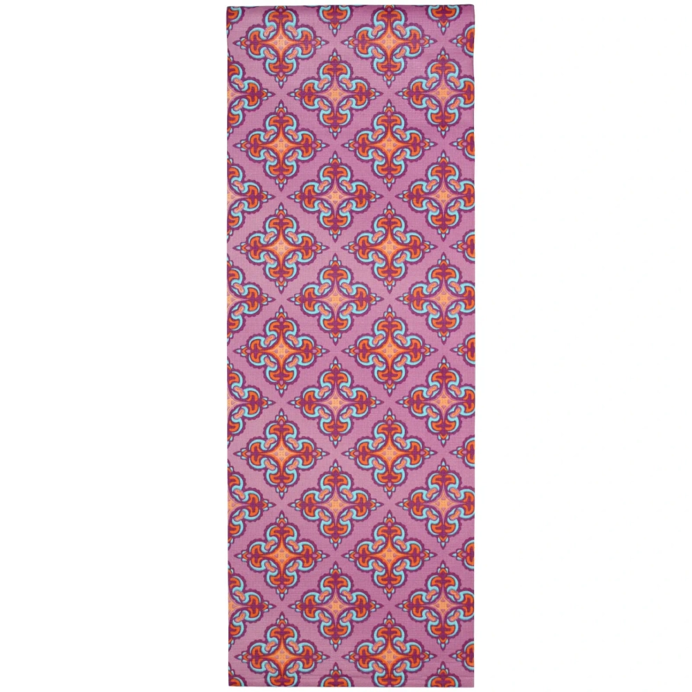 Коврик для йоги 6 мм 173х61 см «Свежесть ветра» PVC, микс принтов