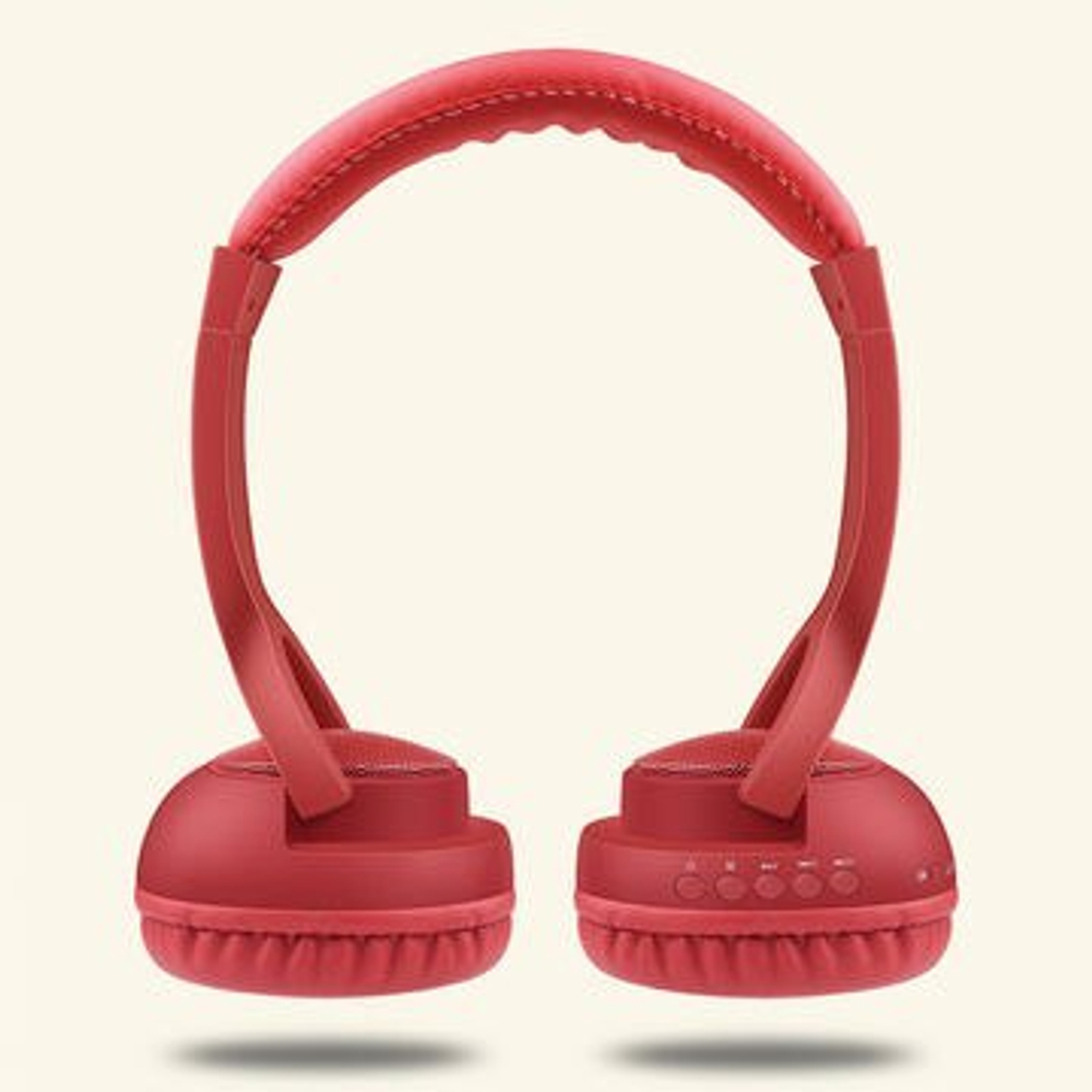 Полноразмерные Bluetooth наушники ETTE BT-801 (красный)