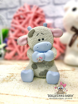 Силиконовая форма Бычок