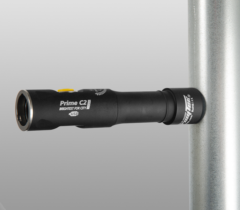 Фонарь светодиодный Armytek Prime C2 Pro Magnet USB+18650 XHP35, 1950 лм, теплый свет, аккумулятор
