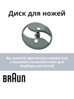 Держатель вставок для блендера Braun в чашу AS00000215