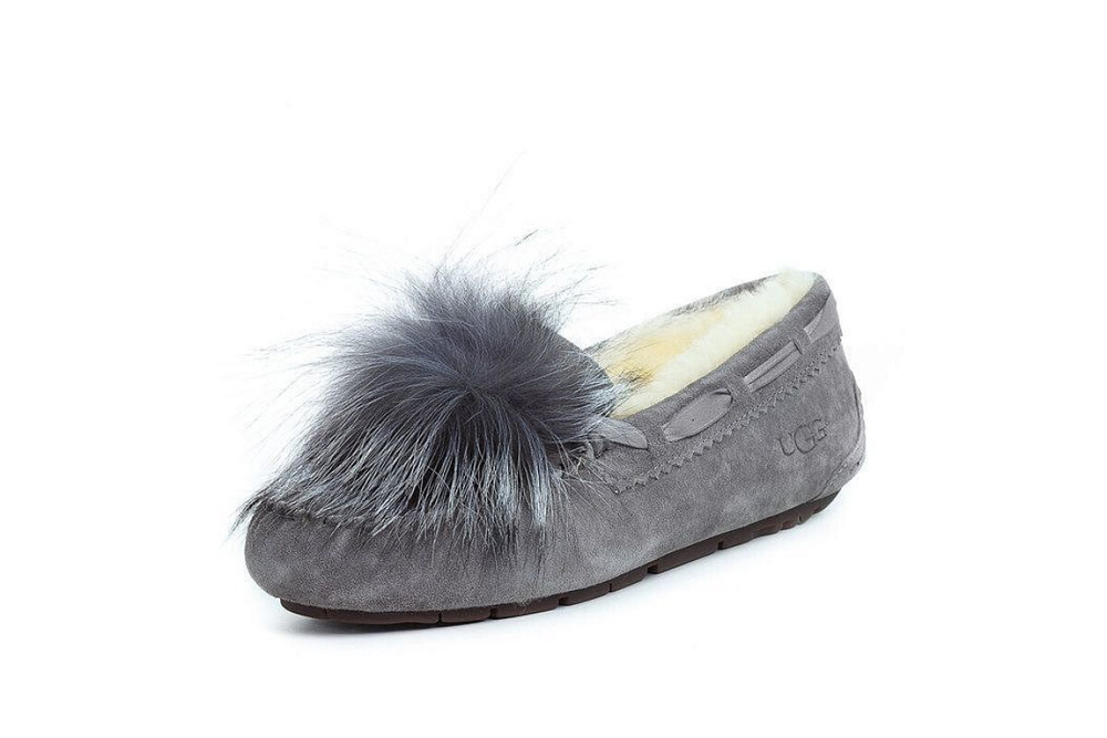 UGG Dakota Pom Pom Grey
