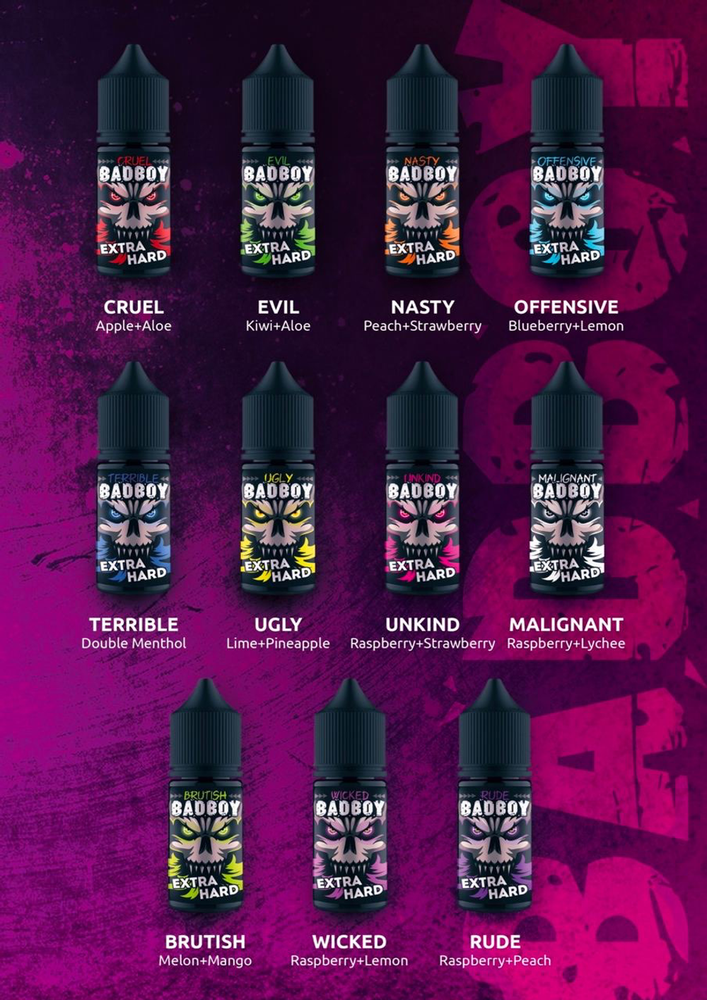 BAD BOY 20mg 30ml