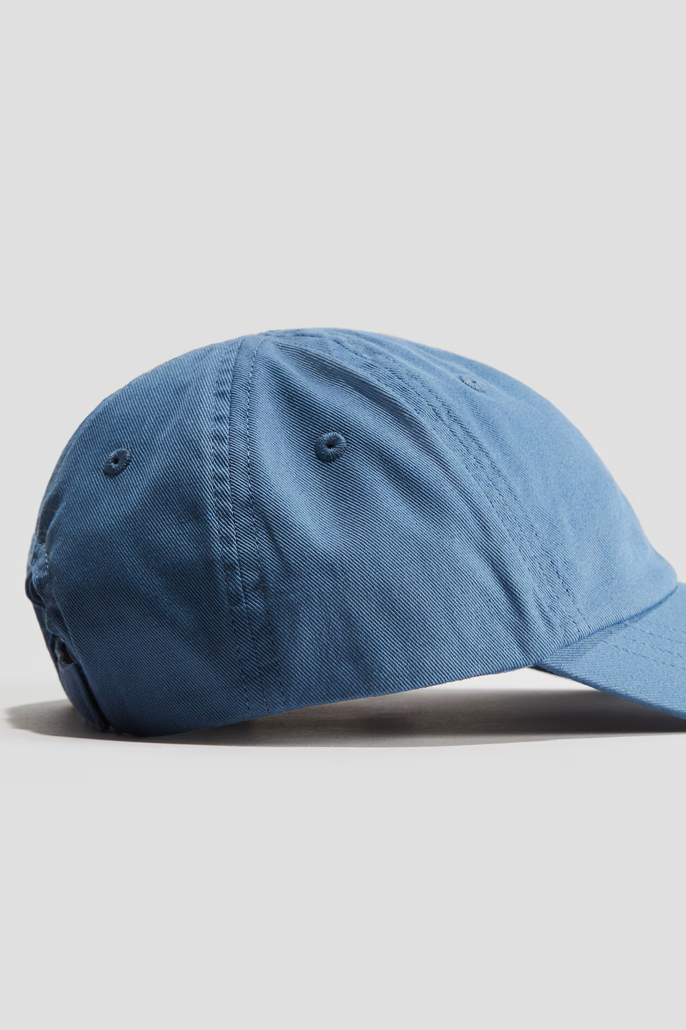 H&M Кепка с вышивкой, выцветший синий