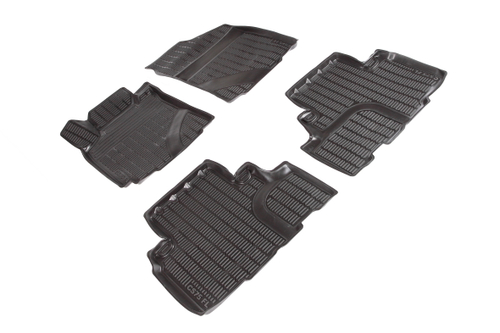 Полиуретановые коврики салона для Changan CS75 FL 2018-н.в., Seintex.95081