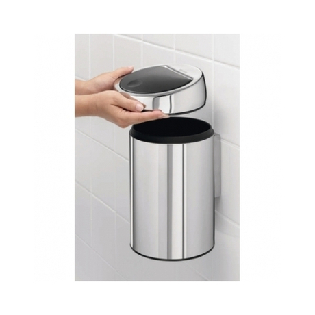 Ведро для мусора Brabantia Touch Bin полированная сталь 3л