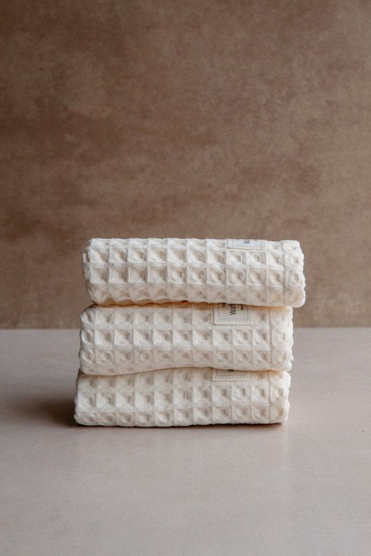 Набор полотенец для путешествий, 3 шт 32*32 / Waffle Home