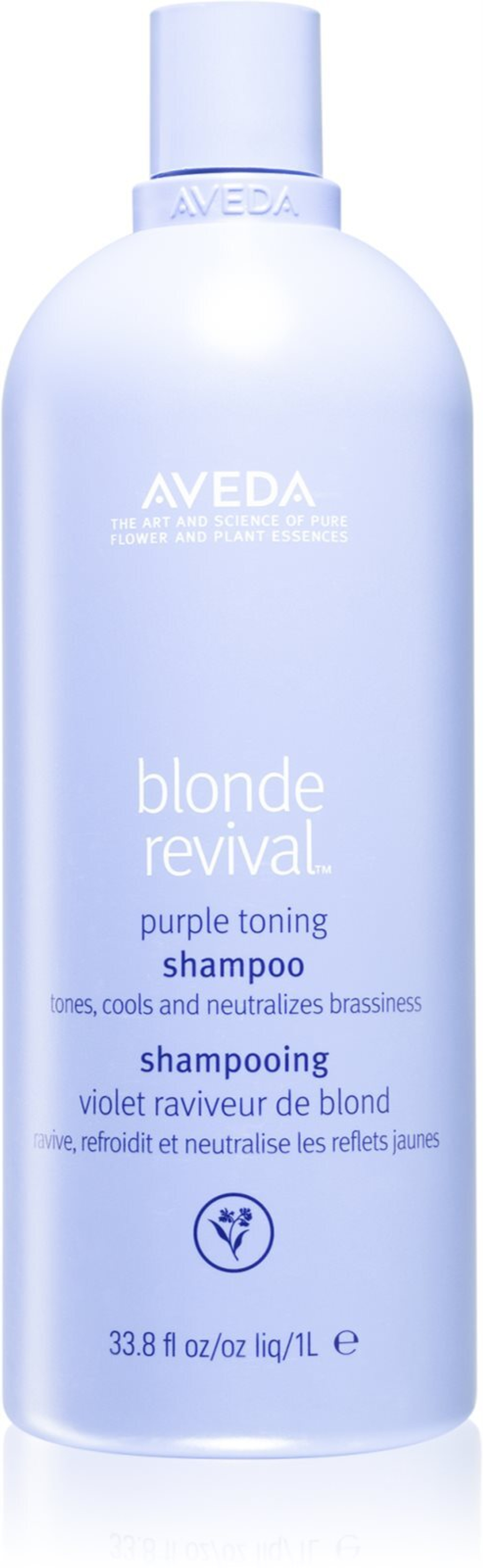 Aveda Blonde Revival Purple Toning Shampoo - Фиолетовый тонирующий шампунь для обесцвеченных или балаяжных волос /   1000  ml  / GTIN 18084036716