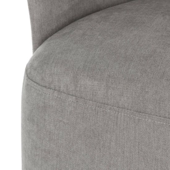 Кресло Brighten Soft серая ткань 