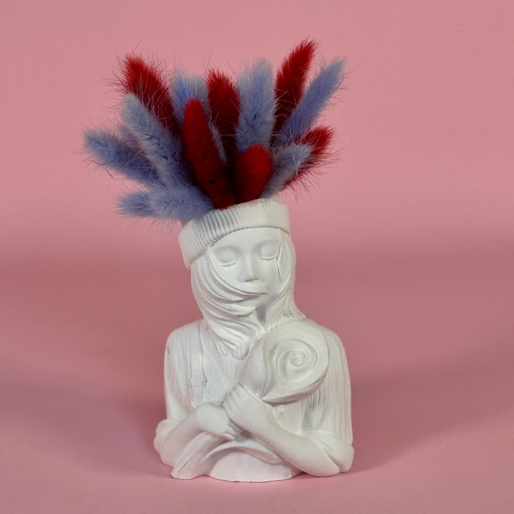 КОМПОЗИЦИЯ ИЗ СУХОЦВЕТОВ "ЖАРКАЯ ЗИМА"