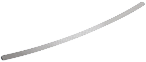 Накладка на задний бампер Rival для Renault Logan II седан 2014-2018 2018-н.в., нерж. сталь, NB.4701.1