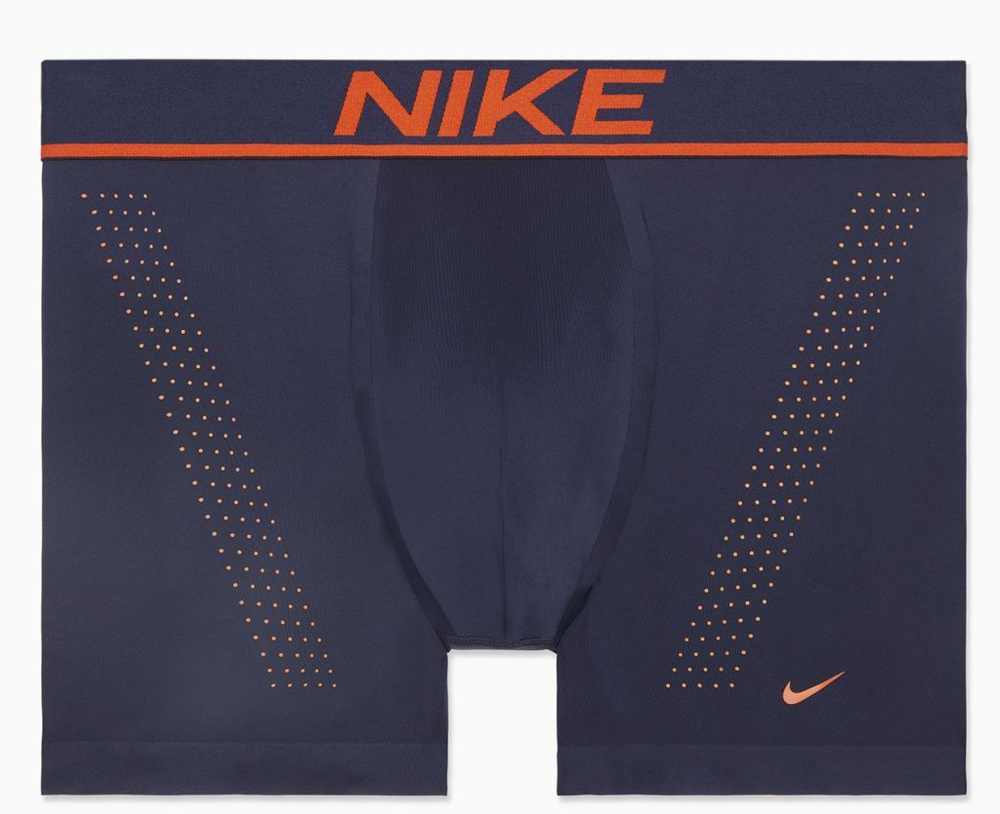 Боксерки теннисные Nike Dri-Fit Elite Micro Trunk 1P - obsidian/team orange