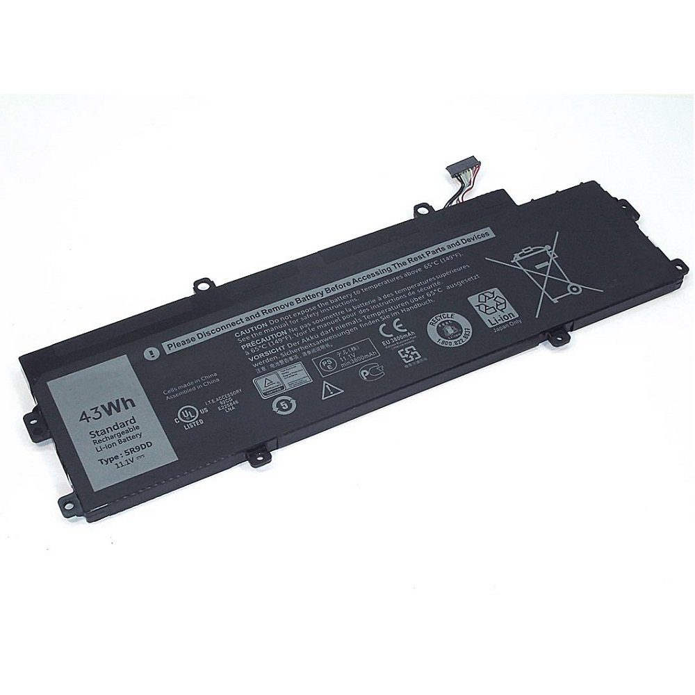 Аккумуляторная батарея для ноутбука Dell Chromebook 11 3120 (5R9DD) 11.1V 43Wh