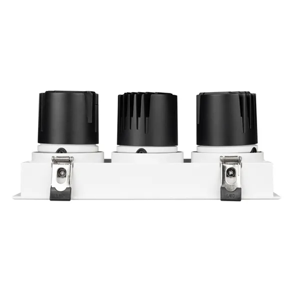 Светильник MS-FLOW-BUILT-S230x85-3x12W Day4000 (WH, 55 deg, 230V) (Arlight, IP20 Металл, 5 лет) 055903
