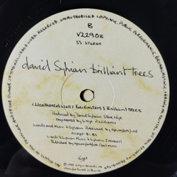 Винтажная виниловая пластинка LP David Sylvian Brilliant Trees (UK 1984)