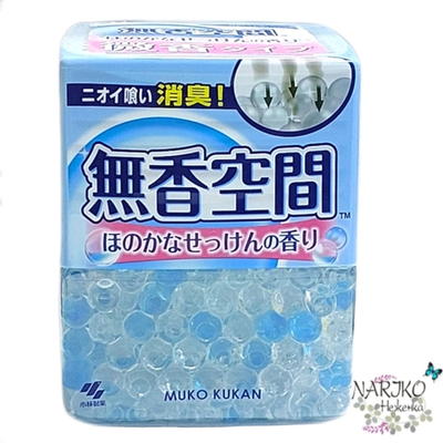 Нейтрализатор запаха для комнаты Kobayashi Muko-Kukan желеобразный с ароматом Свежести, 315 гр.