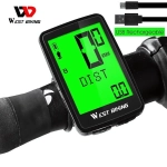 Велокомпьютер беспроводной West Biking YP0702075, 17 функций