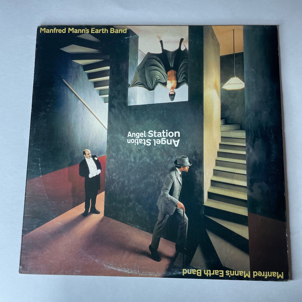 Винтажная виниловая пластинка LP Manfred Mann Earth Band Angel Station (Англия 1979) Don't Kill It Carol