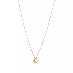 Подвеска из золота 18к(750проба), 7мм.Tiffany 💠open heart ,