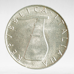 Italy 5 Lire 1978 R "Dolphin", VF