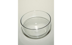 Zara Home миска из боросиликатного стекла, цвет серебристый, 9.5 см