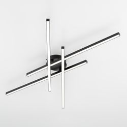 Citilux Стиг CL203141 LED Люстра потолочная с пультом Чёрная