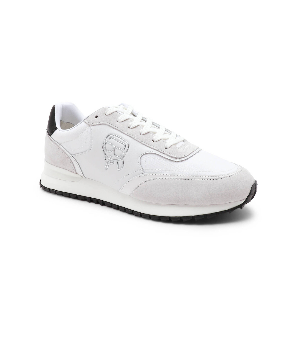 Кожаные кроссовки velocitor ii plexikonic Karl Lagerfeld - белый(KL52932)