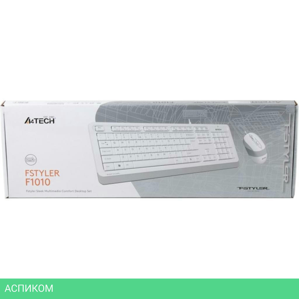 Набор периферии A4 Fstyler F1010 белый/серый