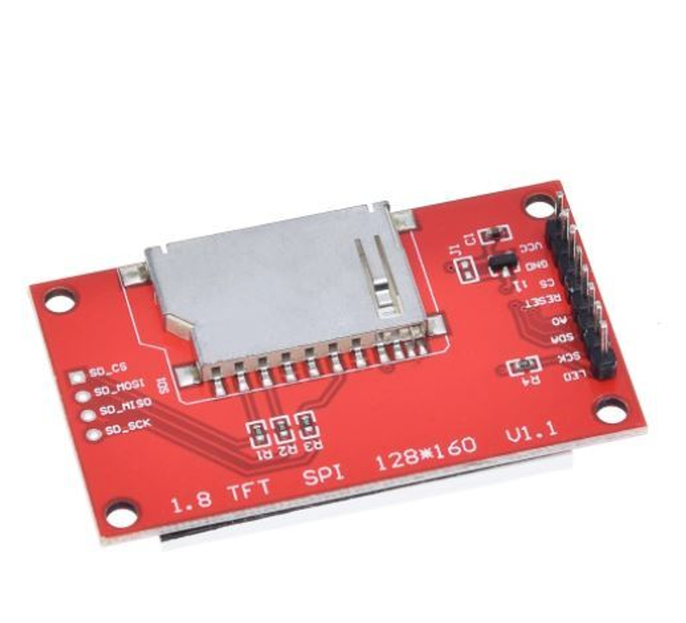 Дисплей 1.8" TFT цветной с тачскрин