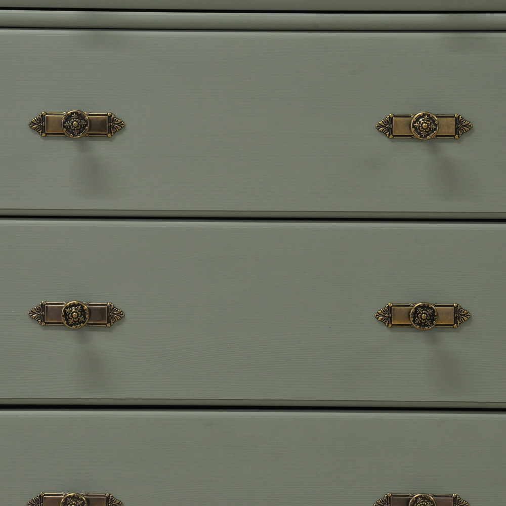 Комод 91х42х85, Susanna, с ящиками для одежды, деревянный, для детской, прихожей, спальни, массив сосны, в викторианском стиле, Dipriz